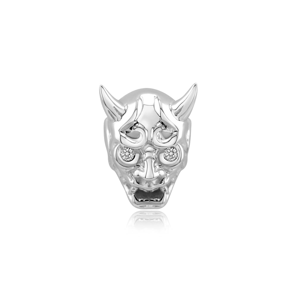 
                      
                        14k gold Japanese mask threadless end for body piercing
                      
                    