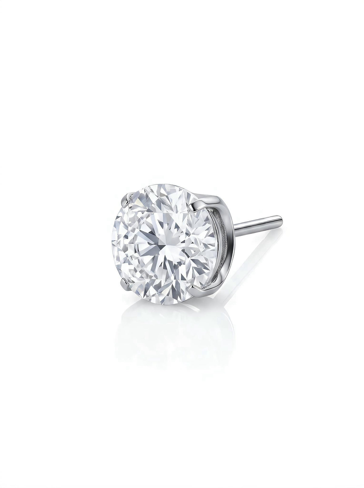 Titanium Prong Set Gem