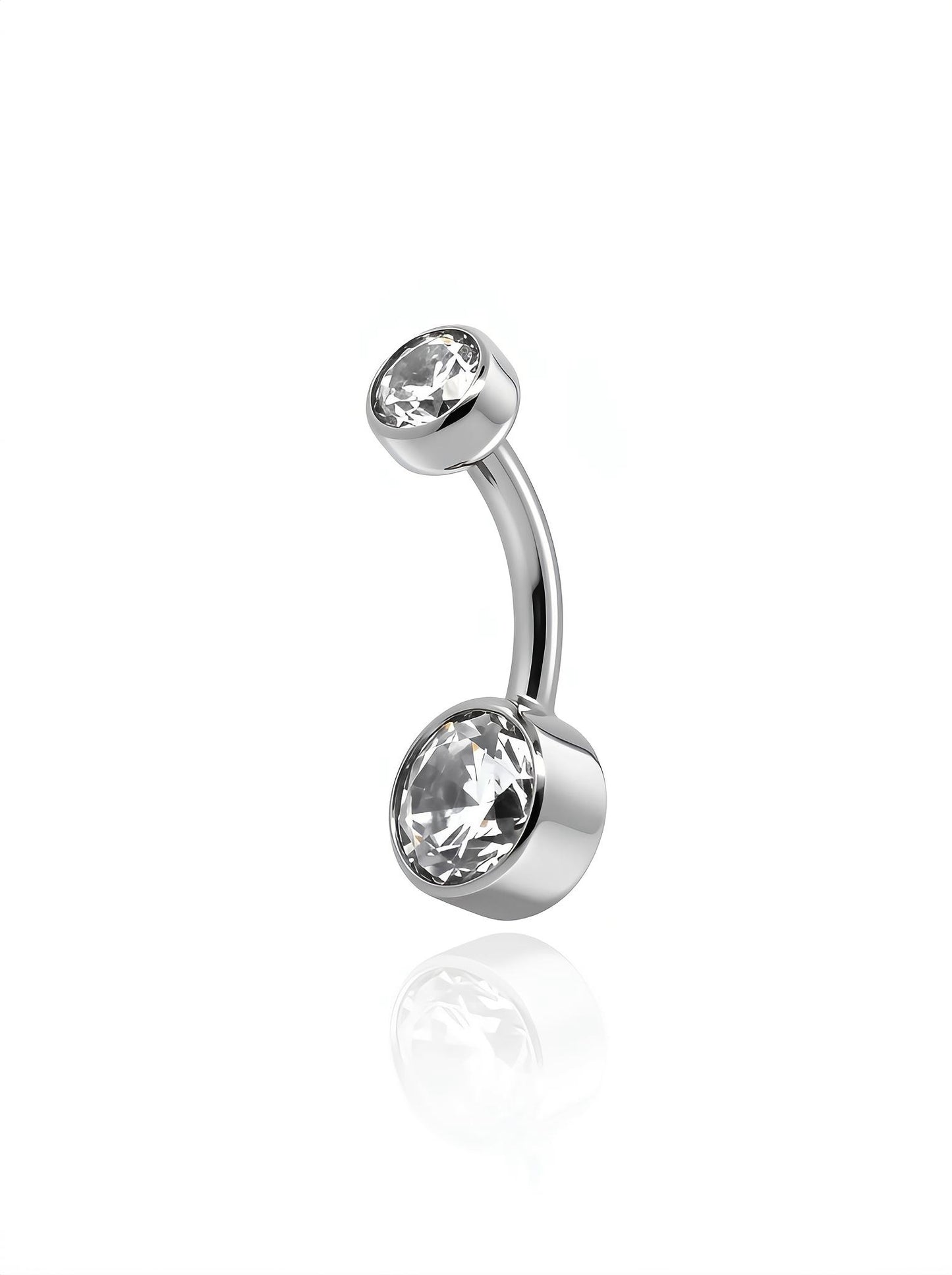 Titanium Bezel Navel Curve