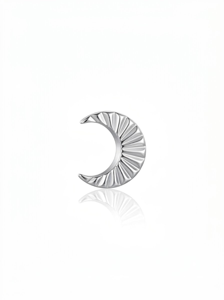 Titanium Lasered Moon