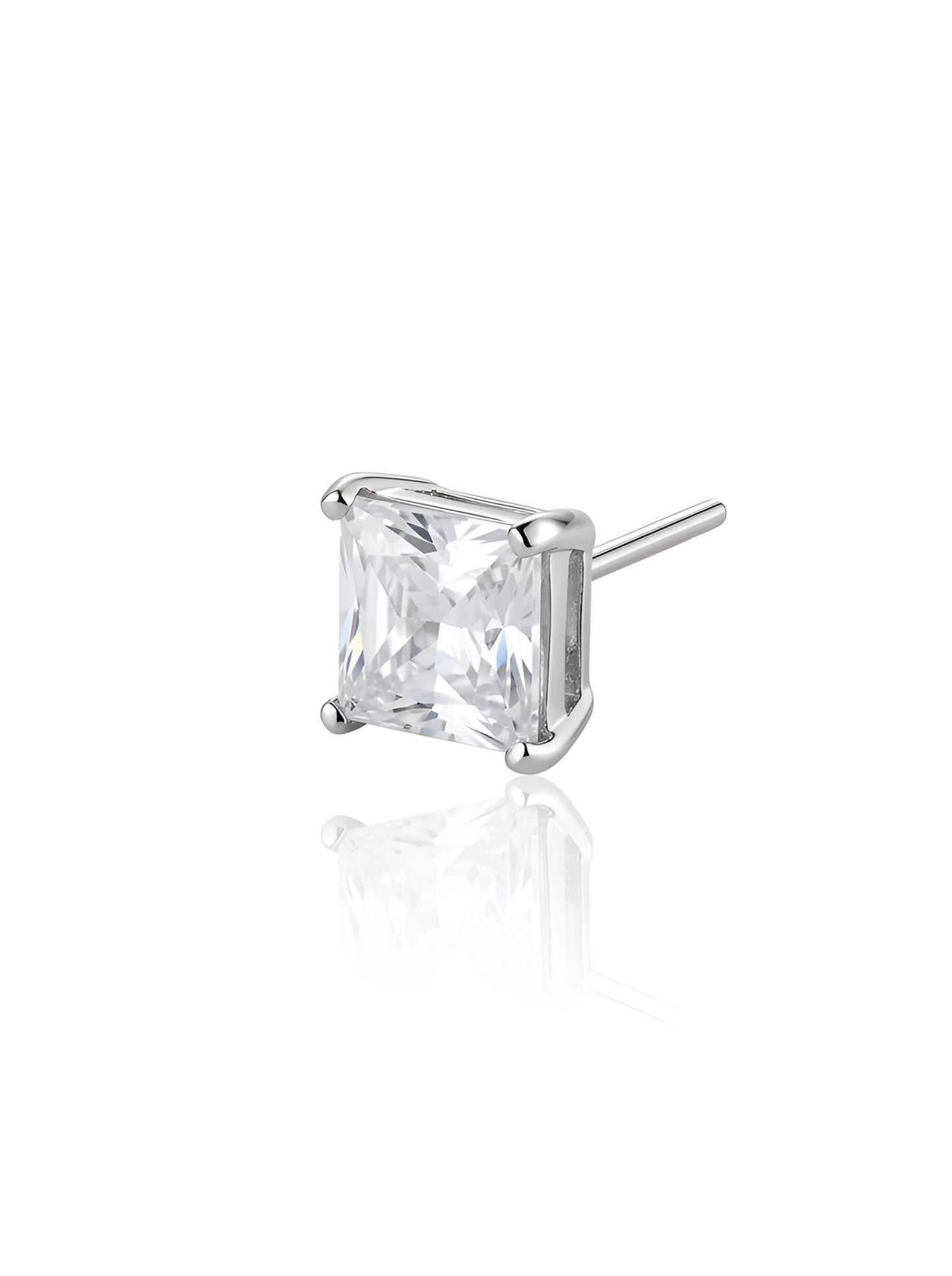 Titanium Princess Cut Prong