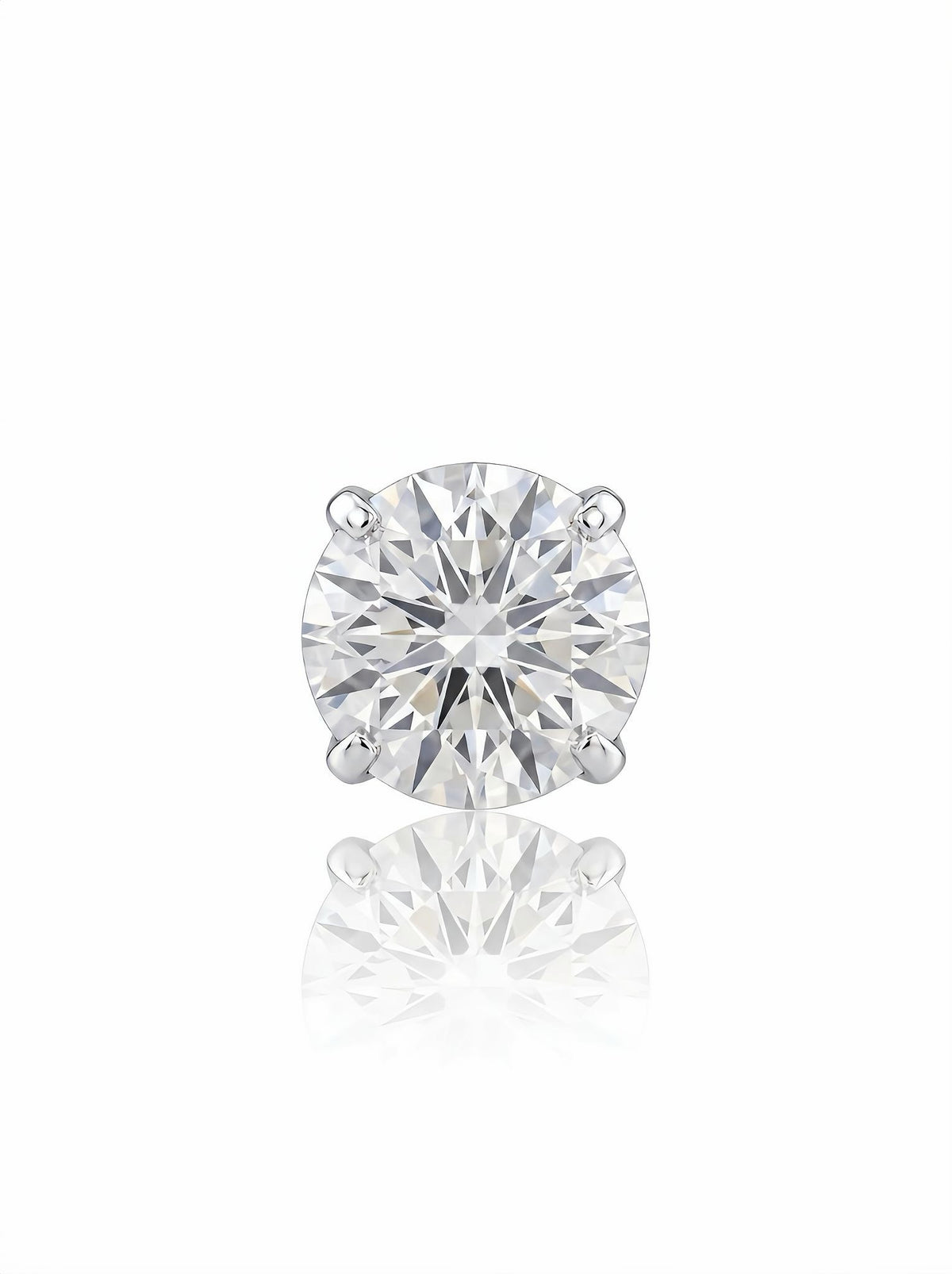 Titanium Prong Set Gem